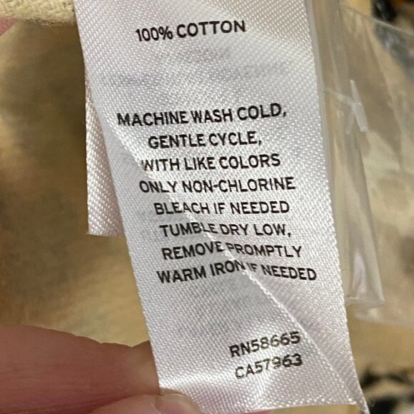 Nordstrom Leopard Print Cotton Flannel Pajama Dress Nightshirt Size Small 2021‎ - Picture 9 of 13